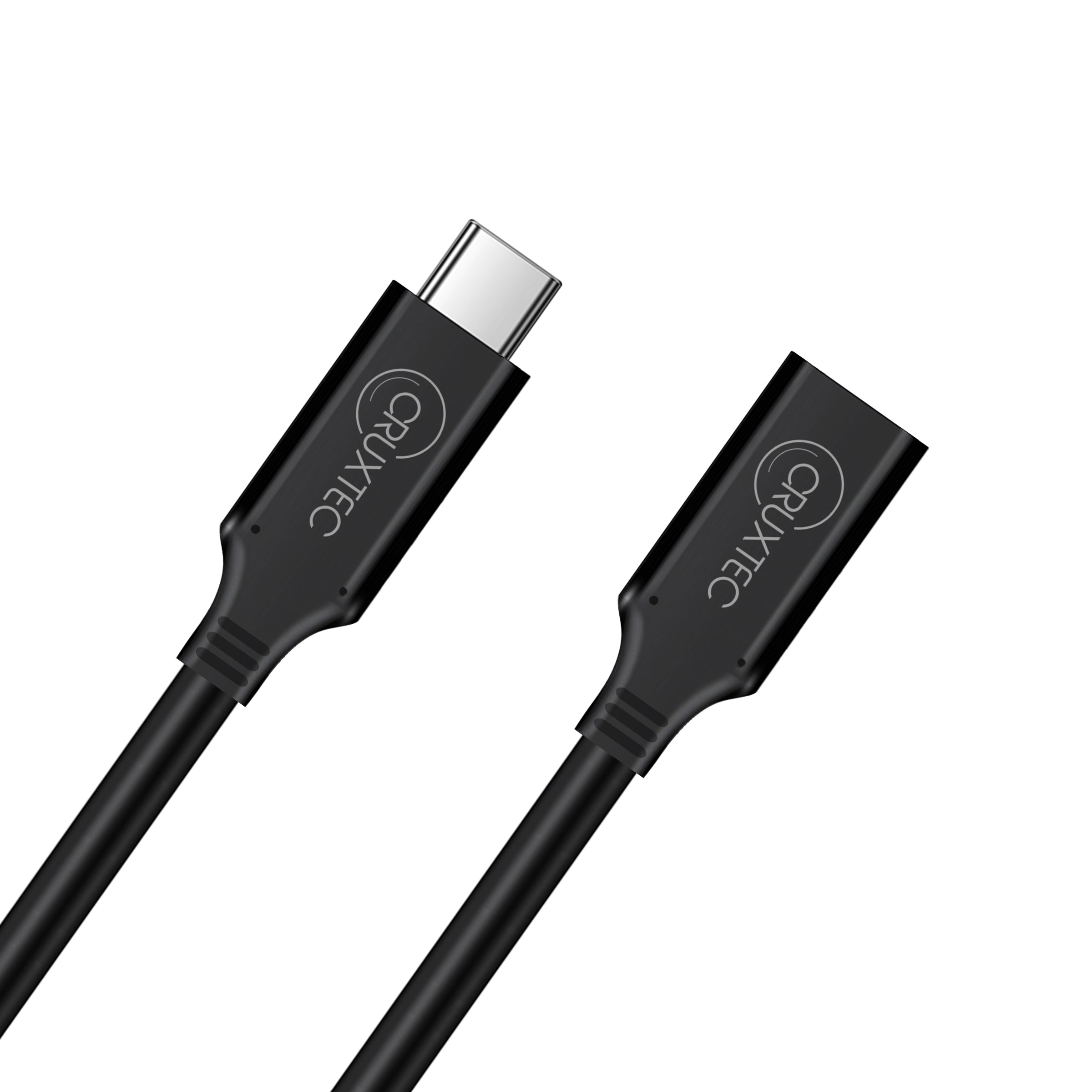 Cruxtec USB-C Male to USB-C Female Extension Cable 4K@60Hz (50cm) image