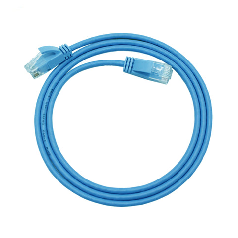 Cruxtec CAT6A UTP 10GbE Ultra-Thin Ethernet Cable (Blue 1.5m) image
