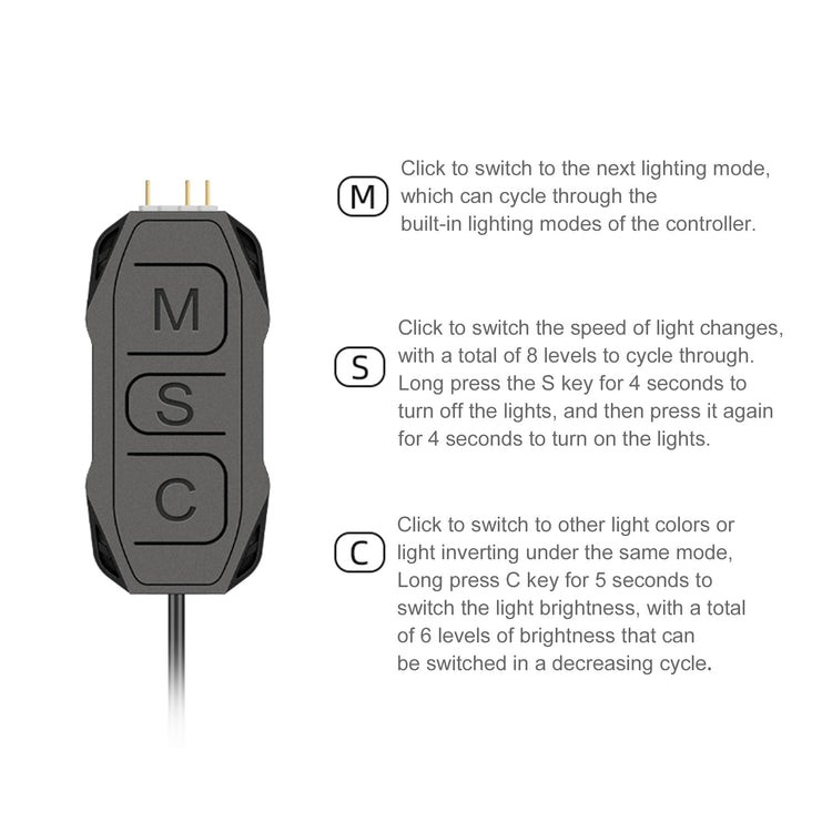 Cruxtec SK1 5V ARGB Controller with Remote image