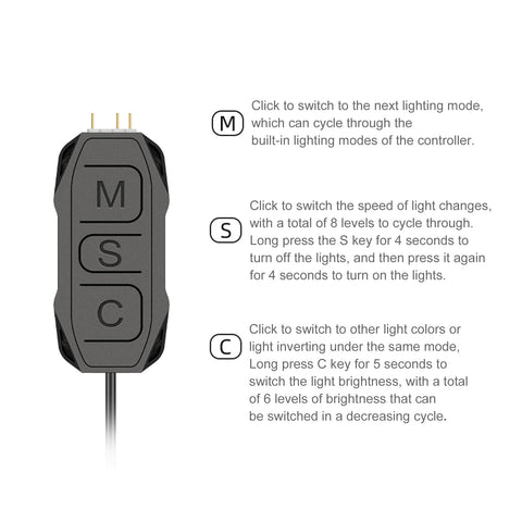 Cruxtec SK1 5V ARGB Controller with Remote image