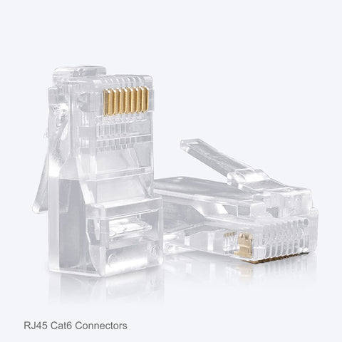 Cruxtec RJ45 CAT6 UTP Connector 100 Pack image