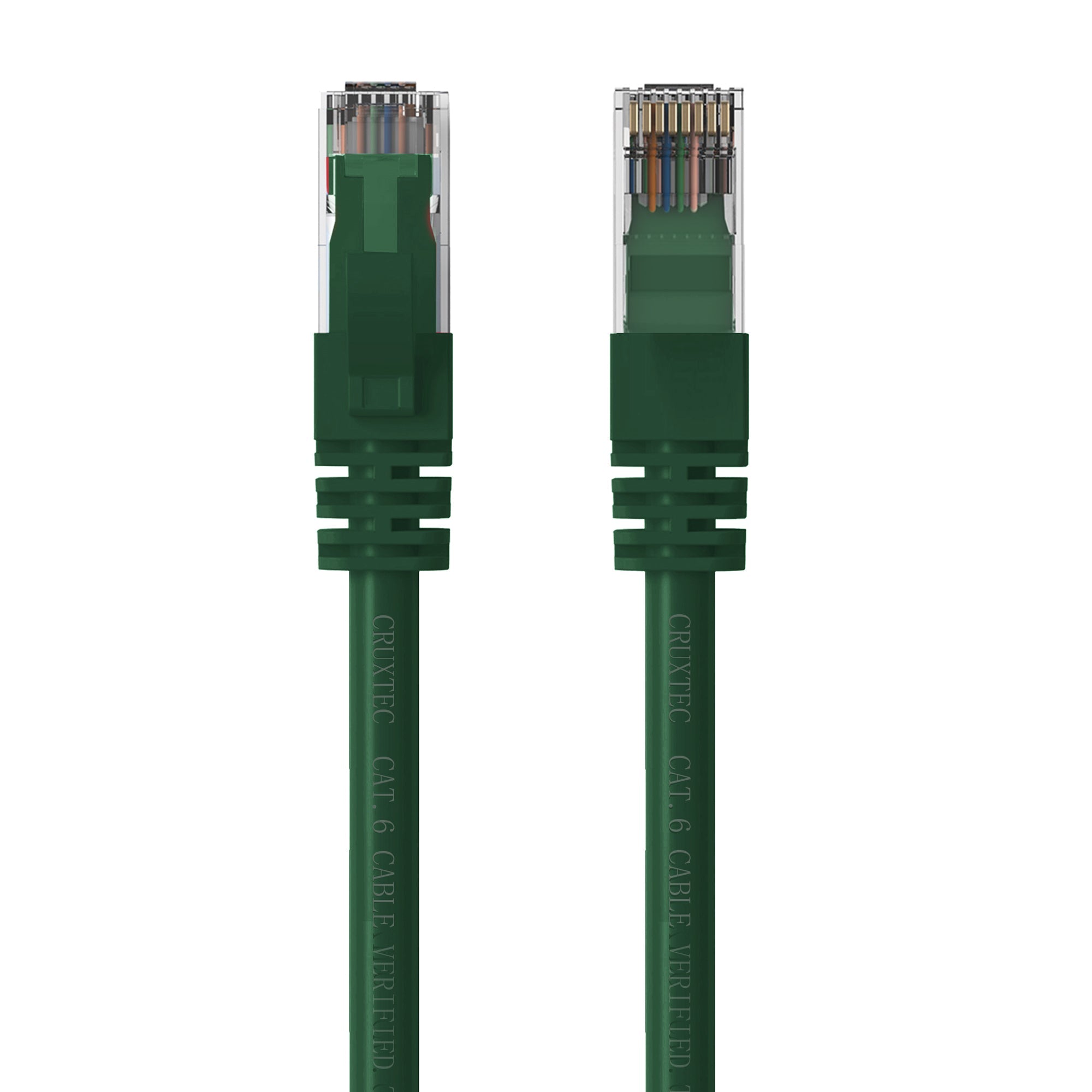 Cruxtec CAT6 UTP 10GbE Ethernet Cable (Dark Green 15m) image