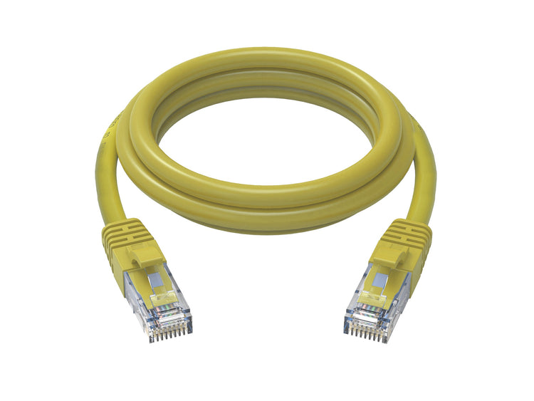 Cruxtec CAT6 UTP 10GbE Ethernet Cable (Yellow 3m) image
