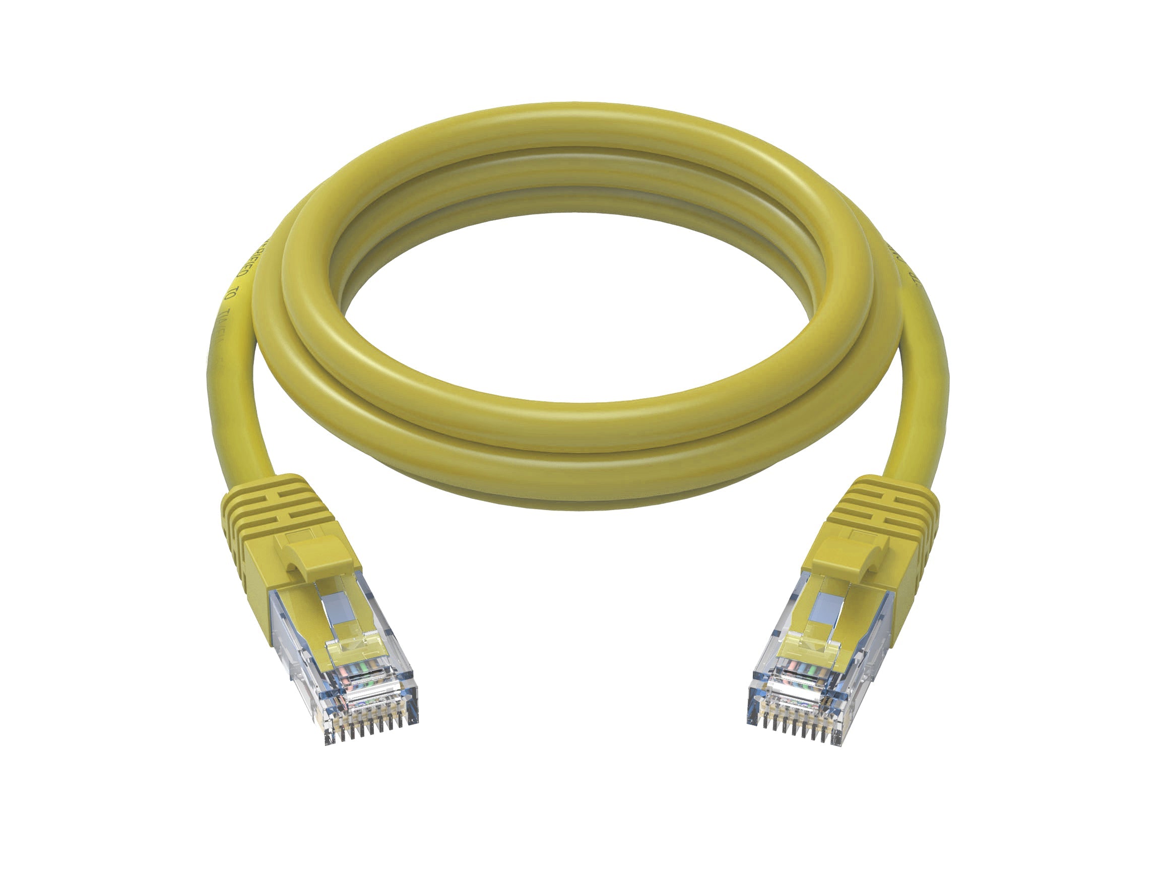 Cruxtec CAT6 UTP 10GbE Ethernet Cable (Yellow 10m) image