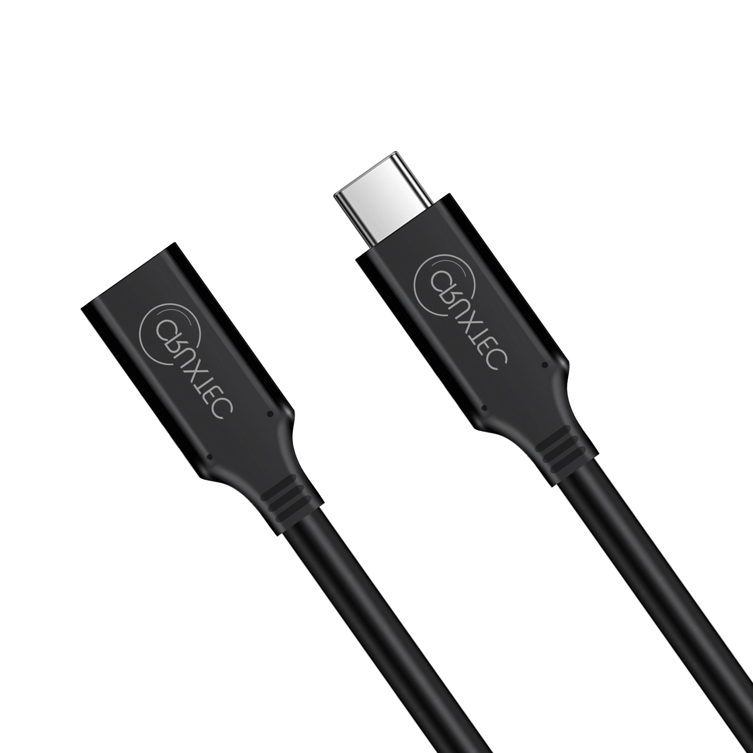 Cruxtec USB-C Male to USB-C Female Extension Cable 4K@60Hz (50cm) image