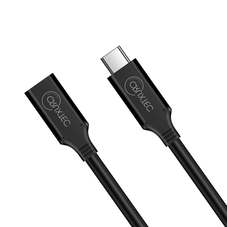 Cruxtec USB-C Male to USB-C Female Extension Cable 4K@60Hz (50cm) image