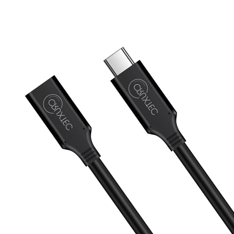 Cruxtec USB-C Male to USB-C Female Extension Cable 4K@60Hz (50cm) image