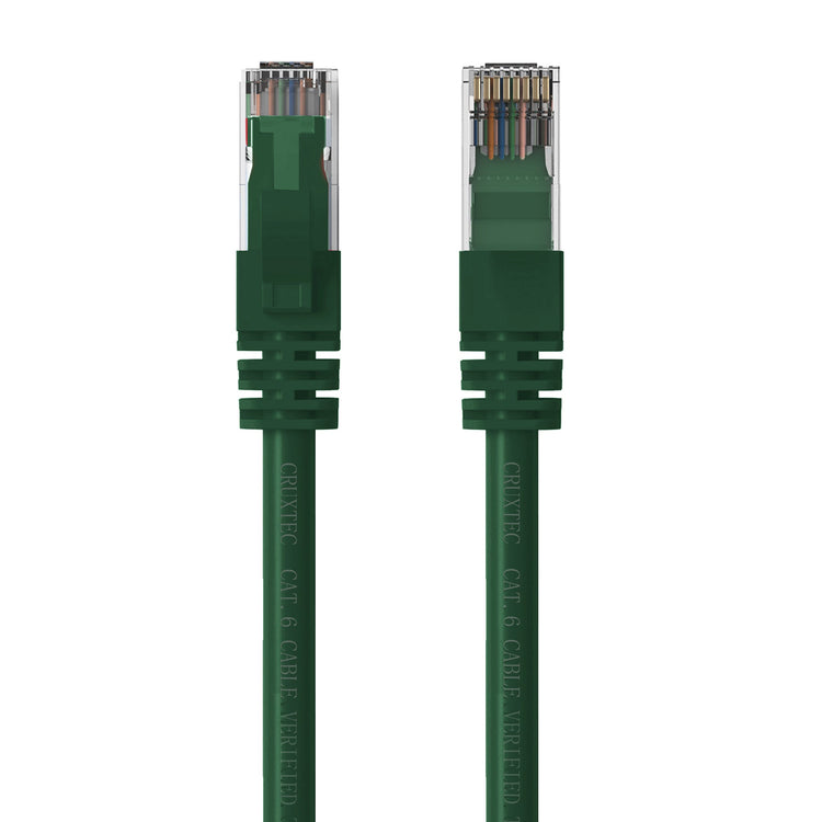 Cruxtec CAT6 UTP 10GbE Ethernet Cable (Dark Green 50cm) image