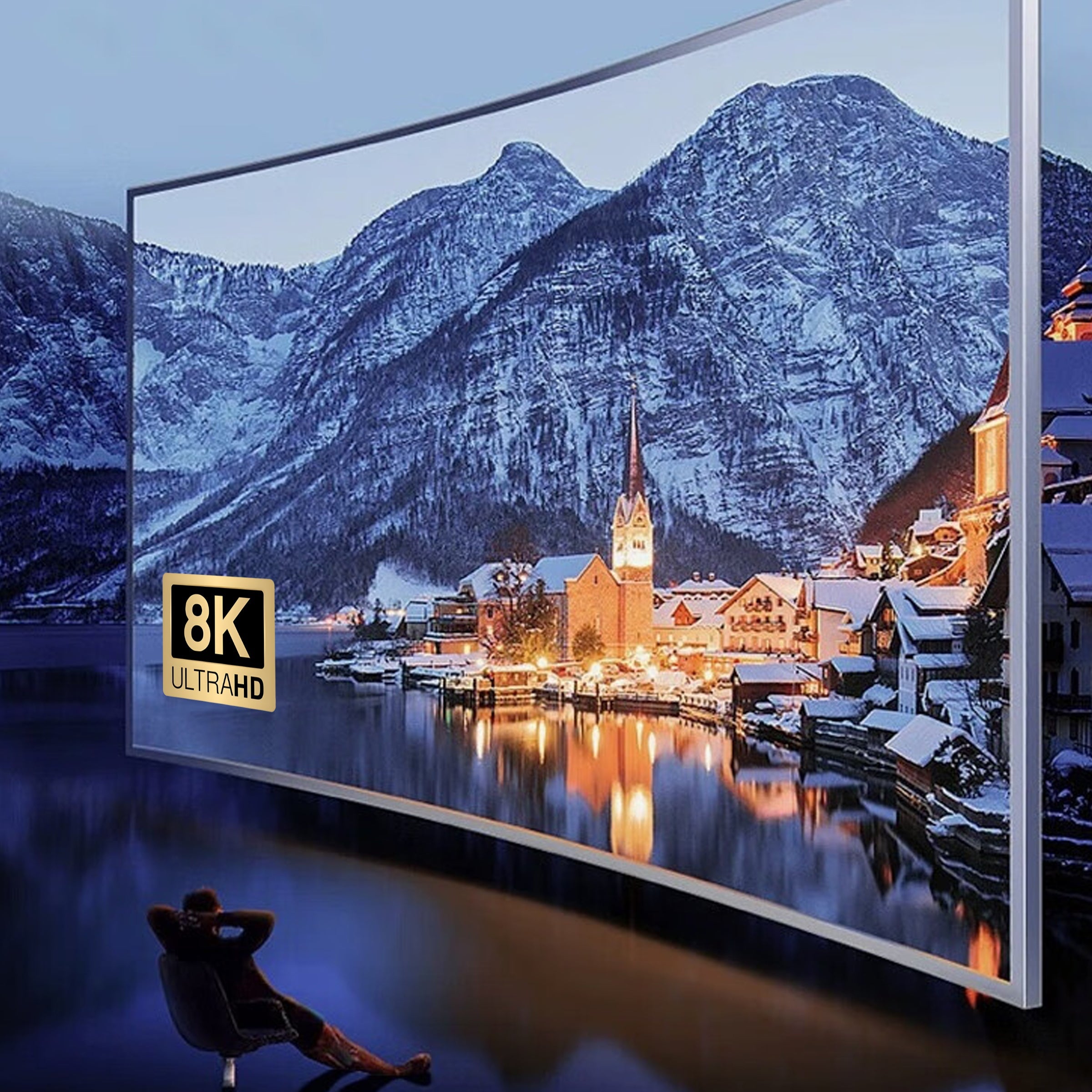 Cruxtec Ultra-Thin HDMI Cable 8K@60Hz / 4K@120Hz (Black 1m) image