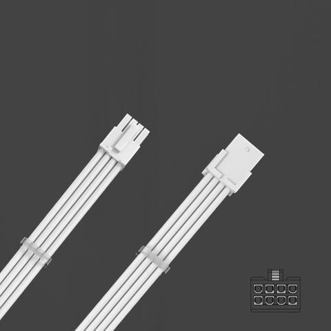 Cruxtec EPS 8Pin Female to 8Pin Male Cable (Black 30cm) image
