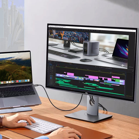 Cruxtec USB-C to HDMI Cable 4K@60Hz (Black 2m) image
