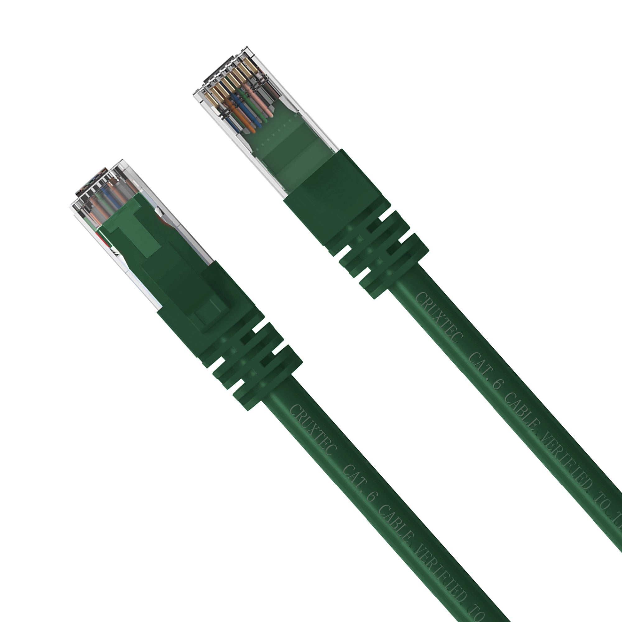 Cruxtec CAT6 UTP 10GbE Ethernet Cable (Dark Green 10m) image
