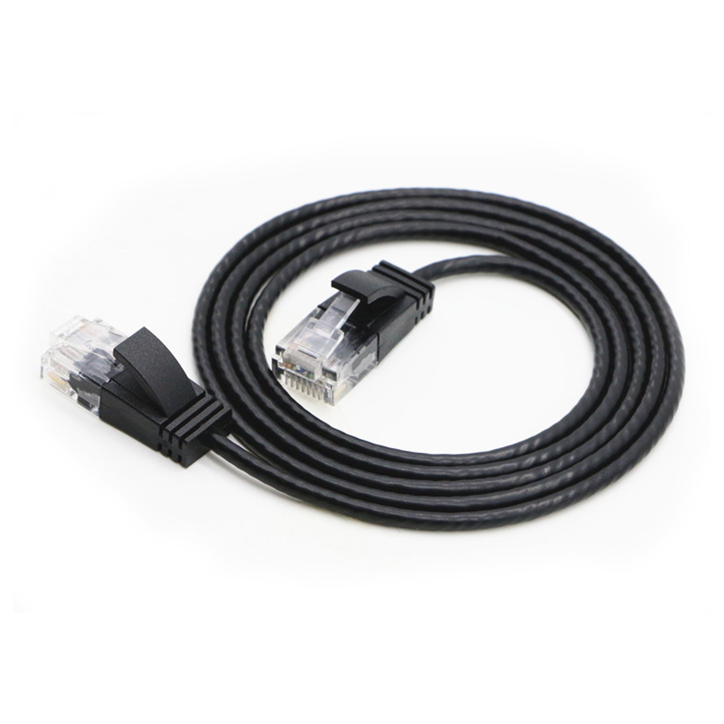 Cruxtec CAT6A UTP 10GbE Ultra-Thin Ethernet Cable (Black 20m) image