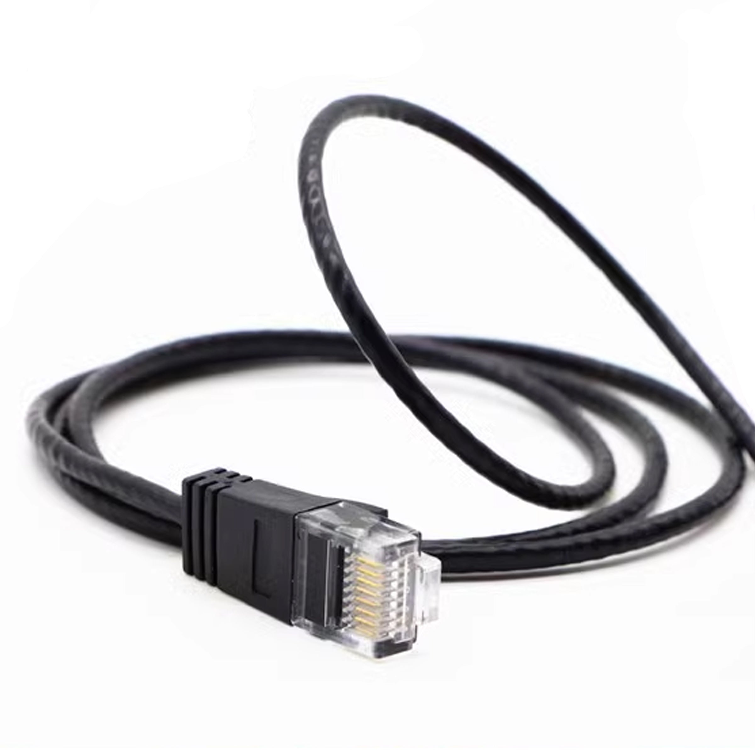 Cruxtec CAT6A UTP 10GbE Ultra-Thin Ethernet Cable (Black 15m) image
