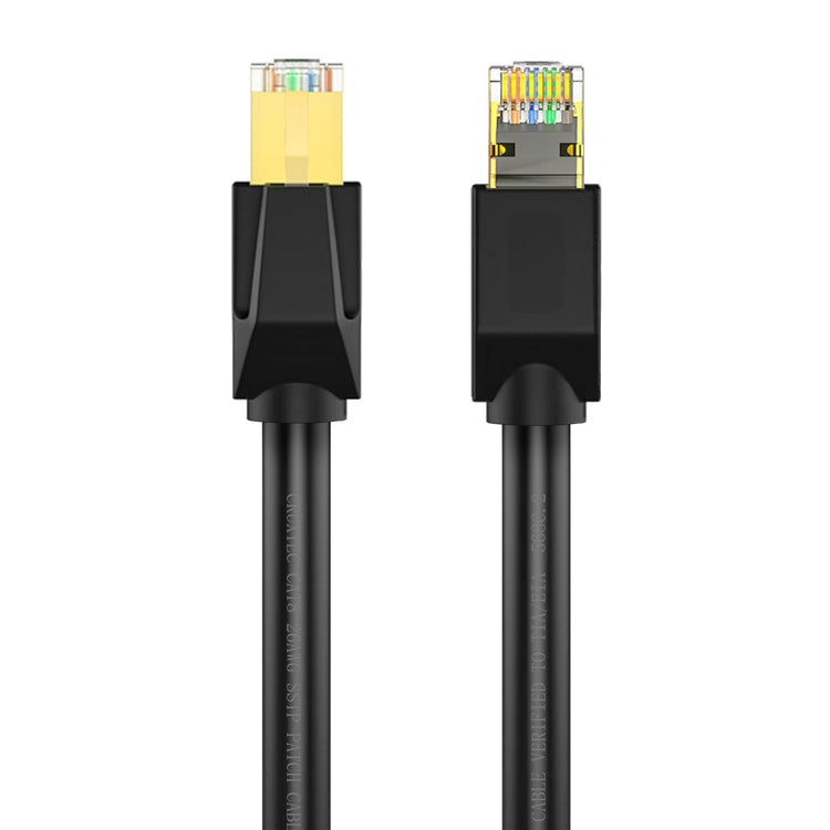 Cruxtec CAT8 S/FTP 40GbE Shielded Ethernet Cable (Black 5m) image