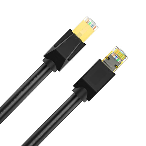 Cruxtec CAT8 S/FTP 40GbE Shielded Ethernet Cable (Black 5m) image