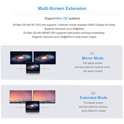 Cruxtec USB-C to DisplayPort Cable 4K@60Hz (Silver Grey 1m) image