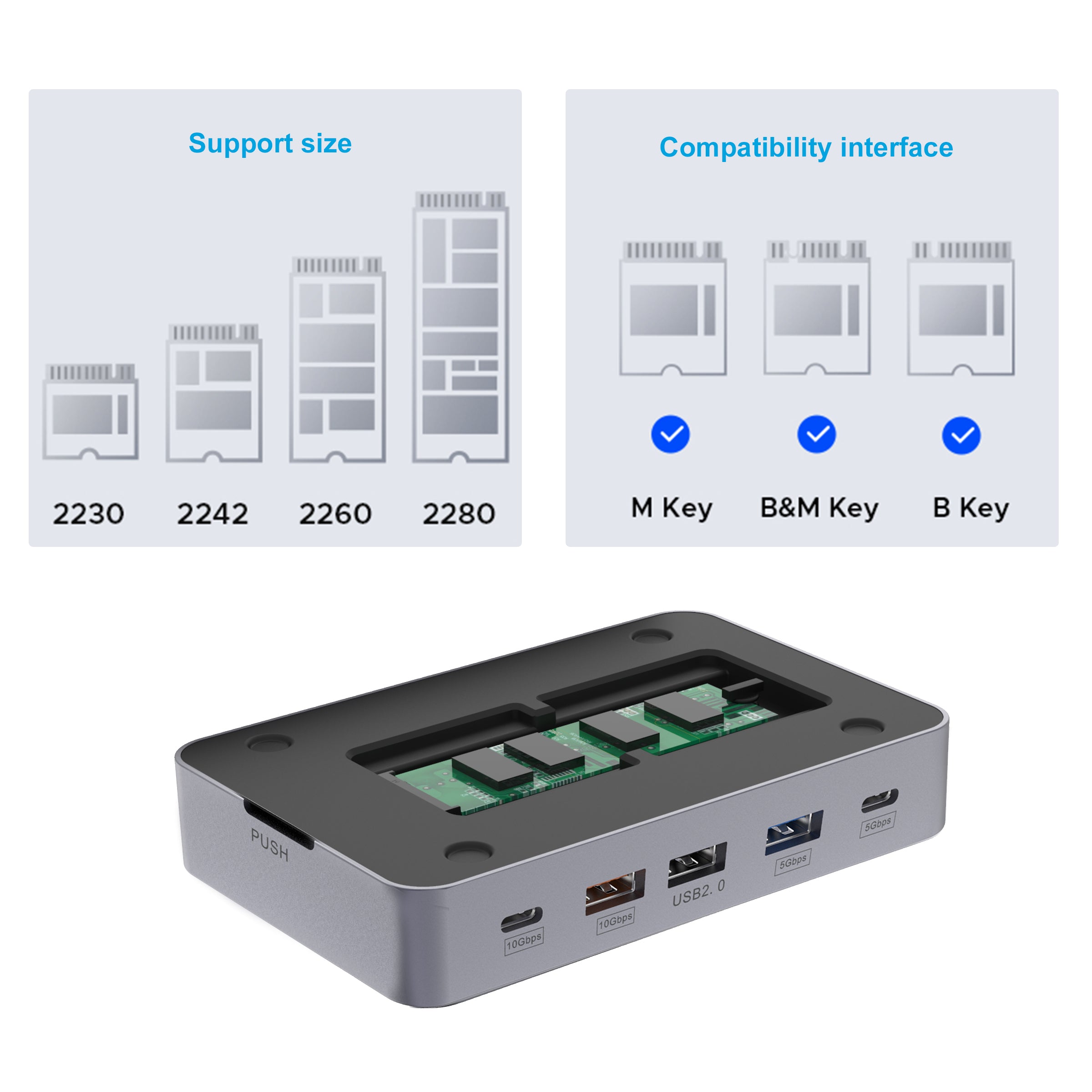 Cruxtec USB-C to DisplayPort Cable 4K@60Hz (Silver Grey 1m) image