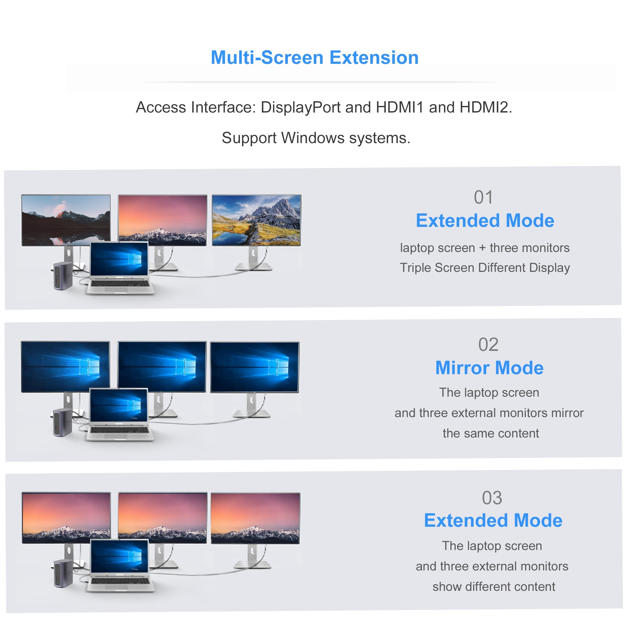 Cruxtec USB-C to DisplayPort Cable 4K@60Hz (Silver Grey 1m) image