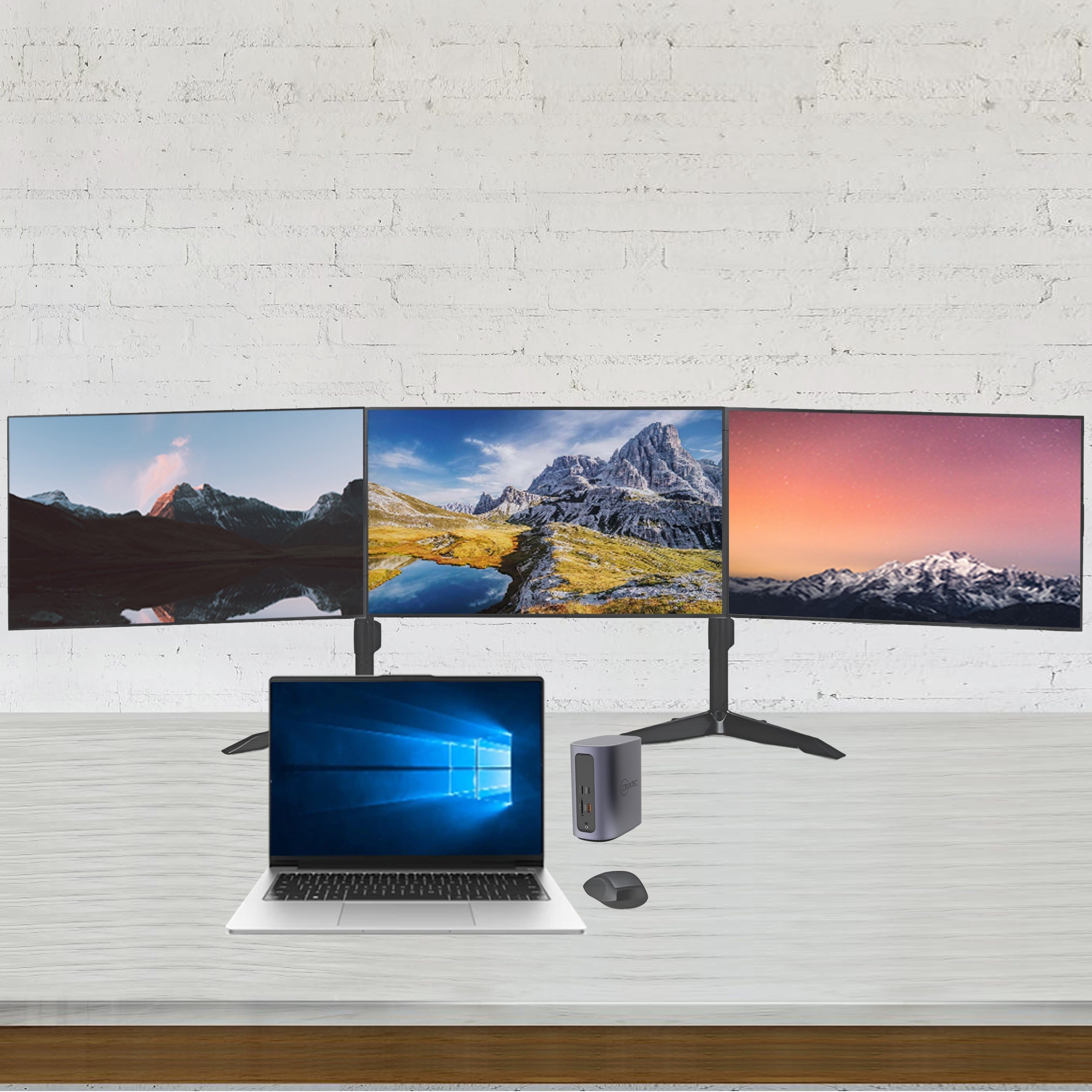 Cruxtec USB-C to DisplayPort Cable 4K@60Hz (Silver Grey 1m) image