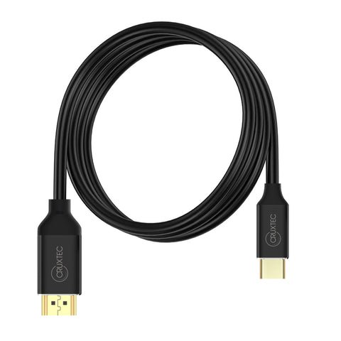 Cruxtec USB-C to HDMI Cable 4K@60Hz (Black 1m) image