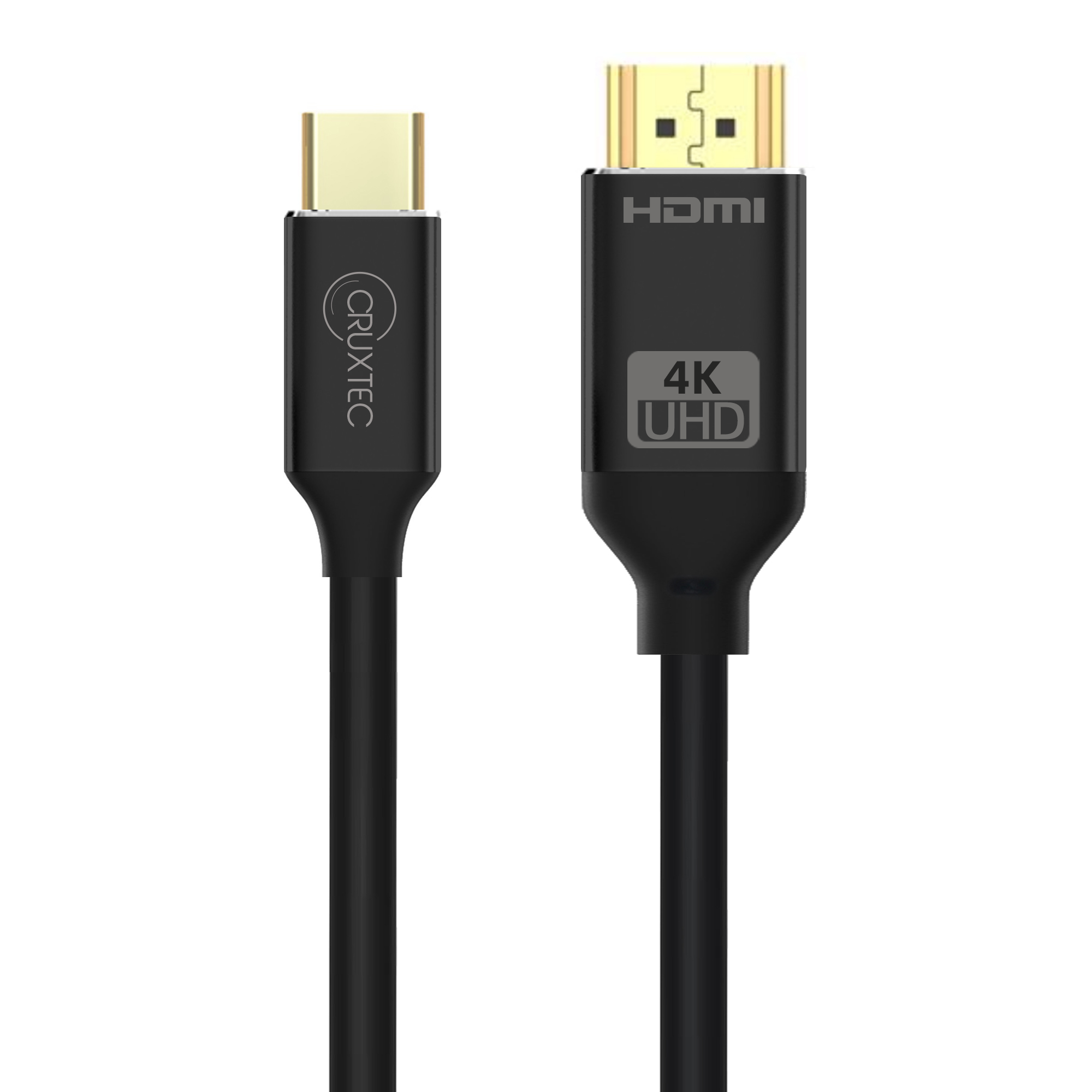 Cruxtec USB-C to HDMI Cable 4K@60Hz (Black 5m) image