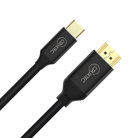 Cruxtec USB-C to HDMI Cable 8K@60Hz / 4K@120Hz (Black 1m) image