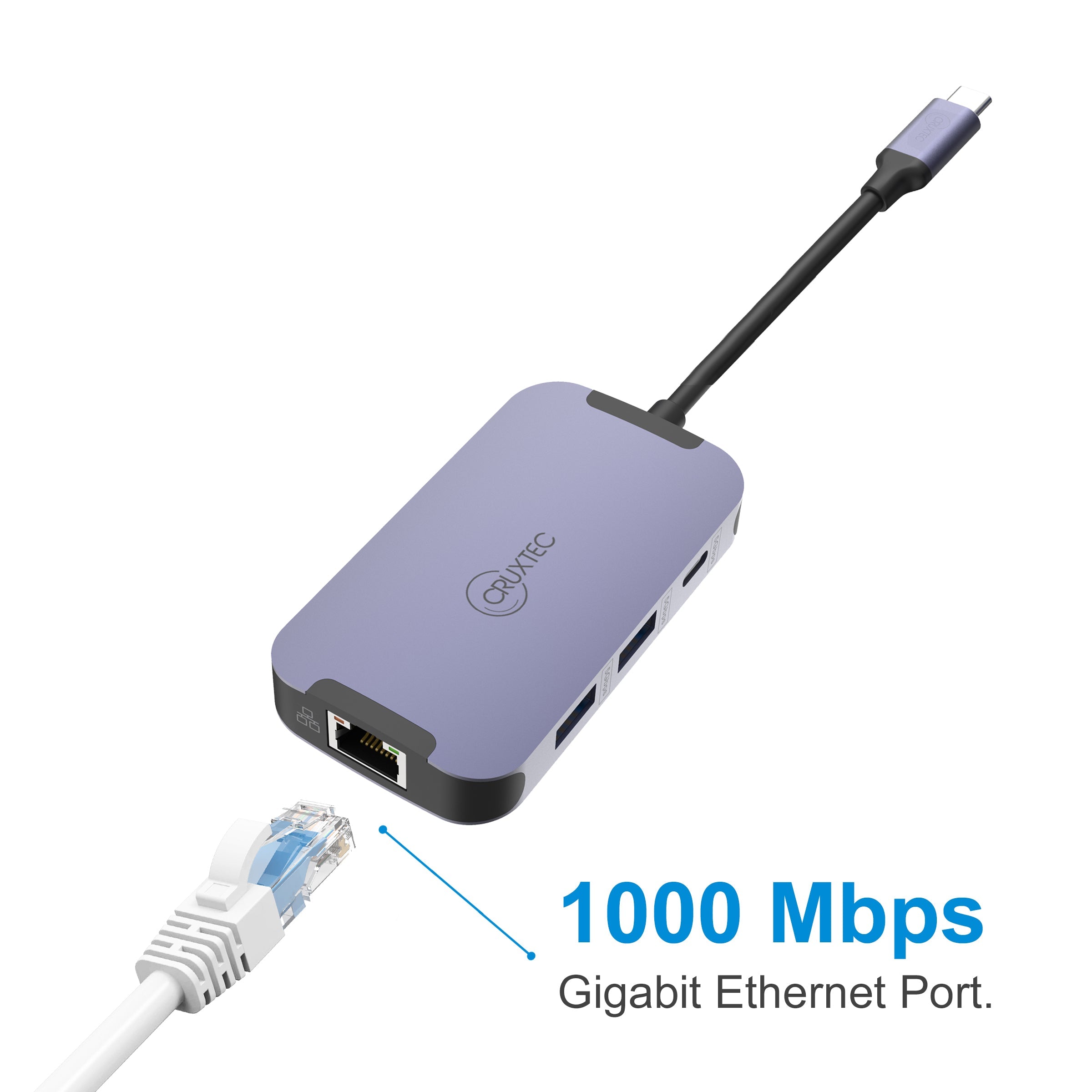 Cruxtec 6-in-1 USB-C Mini Dock image