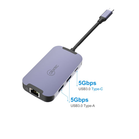 Cruxtec 6-in-1 USB-C Mini Dock image