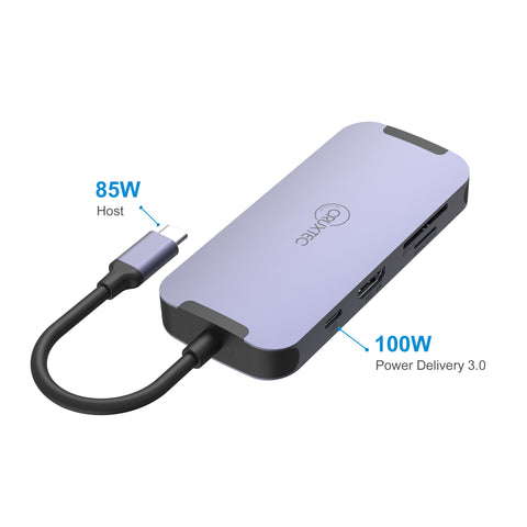 Cruxtec USB-C to DisplayPort Cable 4K@60Hz (Silver Grey 15cm) image