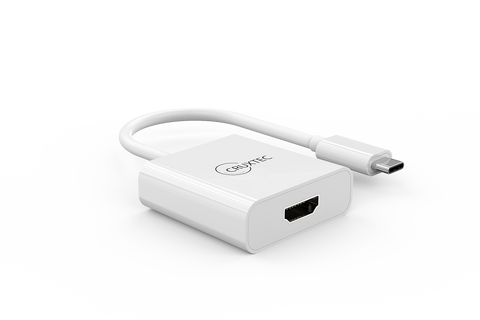 Cruxtec USB-C to HDMI Adapter 4K@30Hz (White 15cm) image