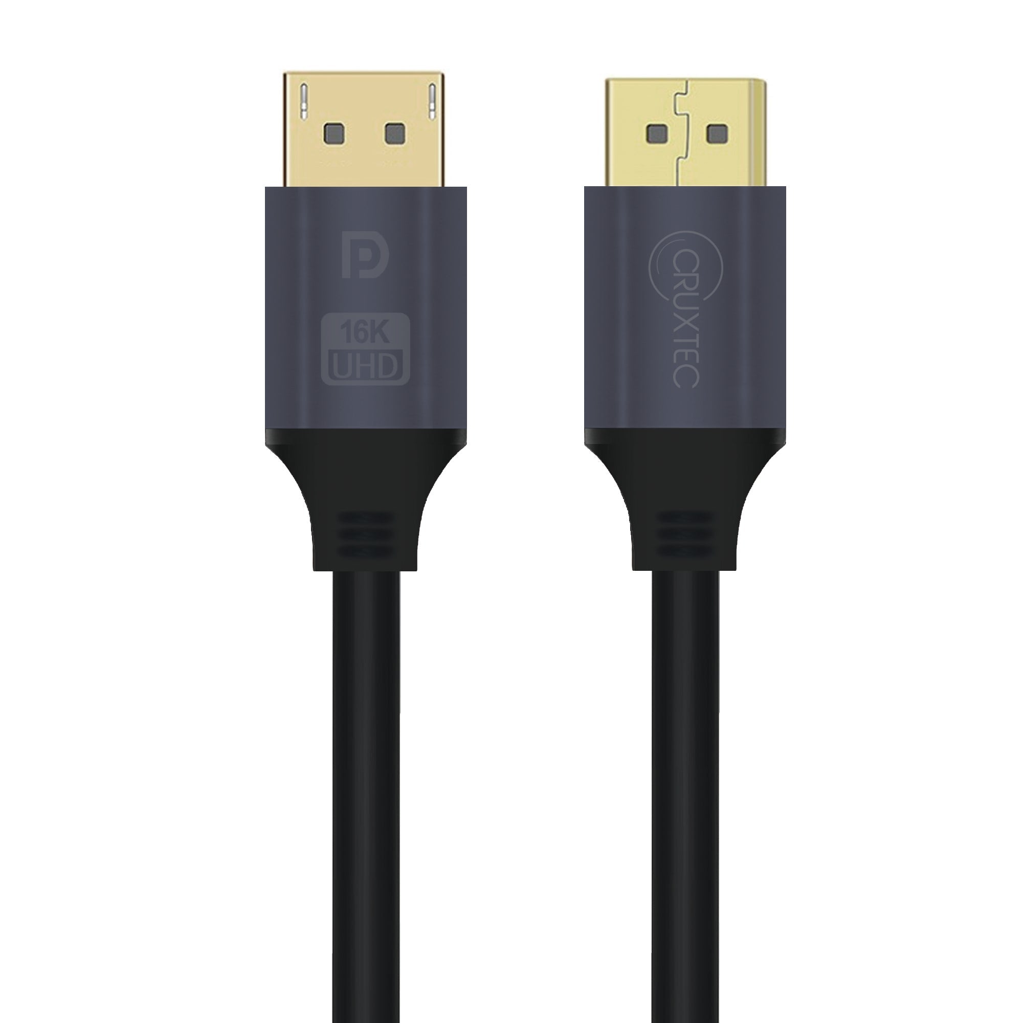 Cruxtec DisplayPort 2.1 Cable 16K@60Hz (Black 2m) image