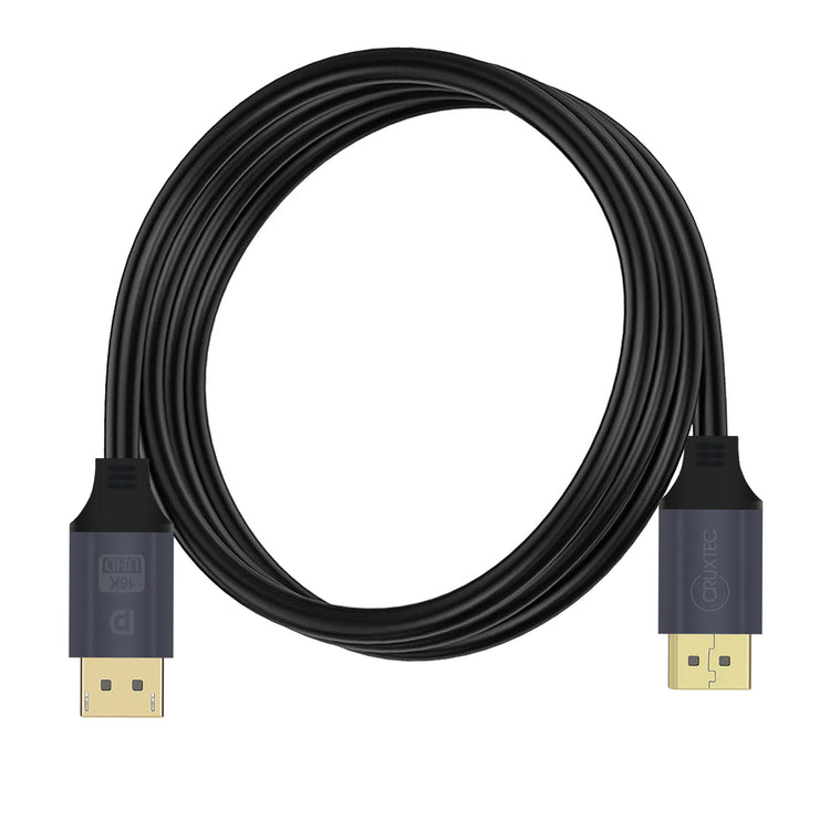 Cruxtec DisplayPort 2.1 Cable 16K@60Hz (Black 3m) image