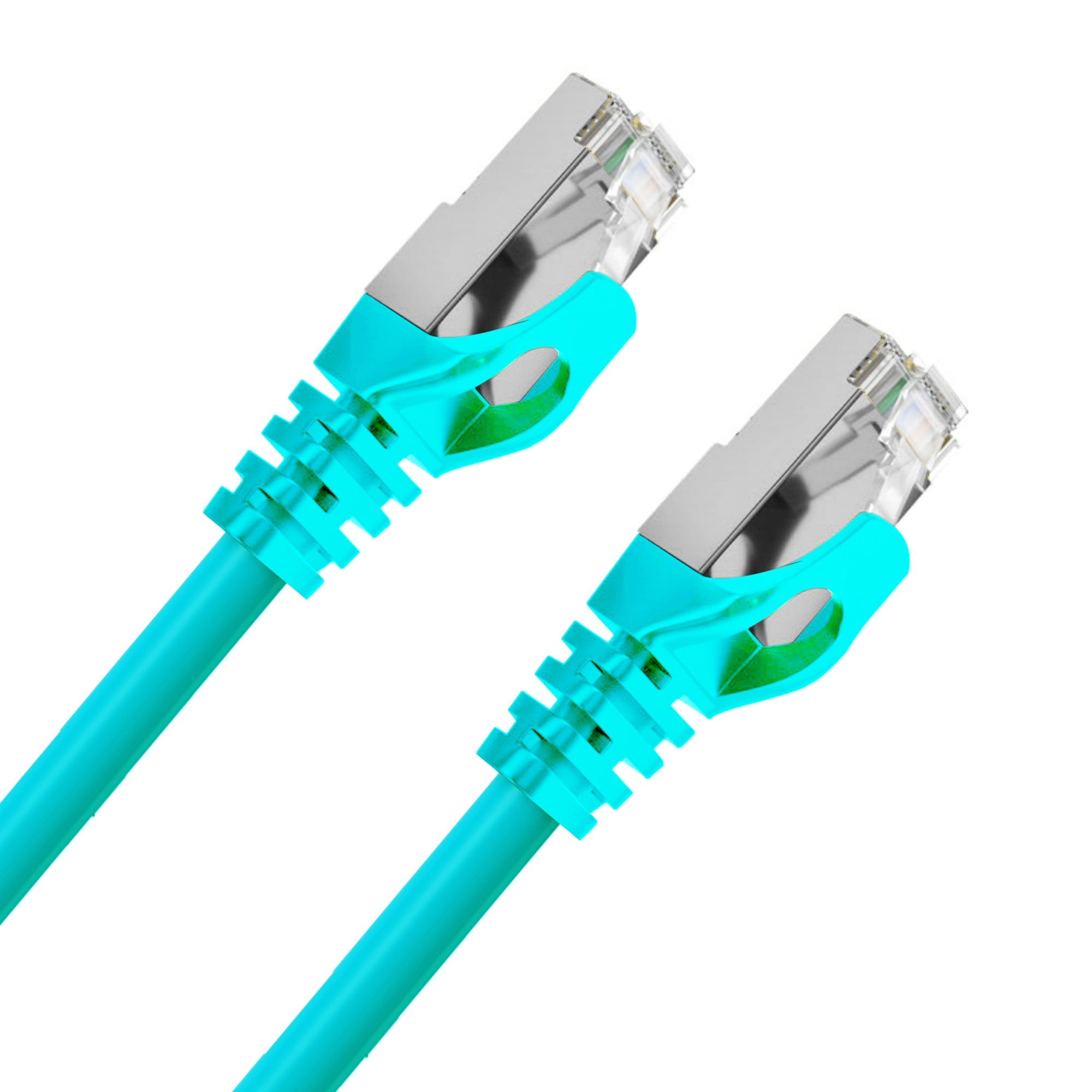 Cruxtec CAT7 SF/FTP 10GbE Shielded Ethernet Cable (Green 50m) image