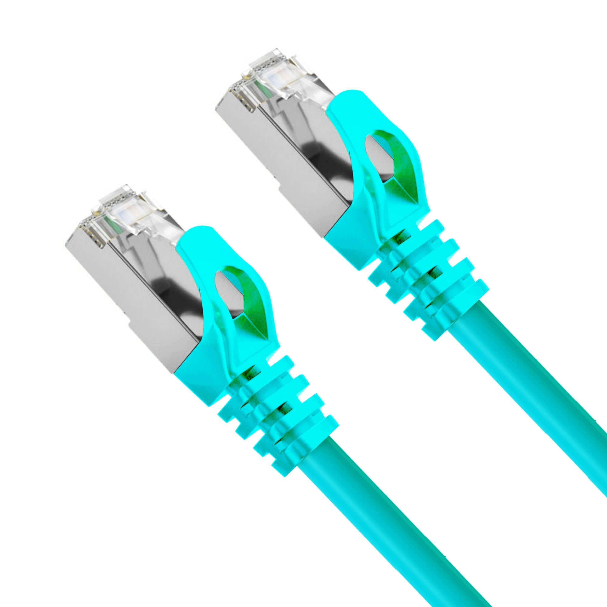 Cruxtec CAT7 SF/FTP 10GbE Shielded Ethernet Cable (Green 20m) image