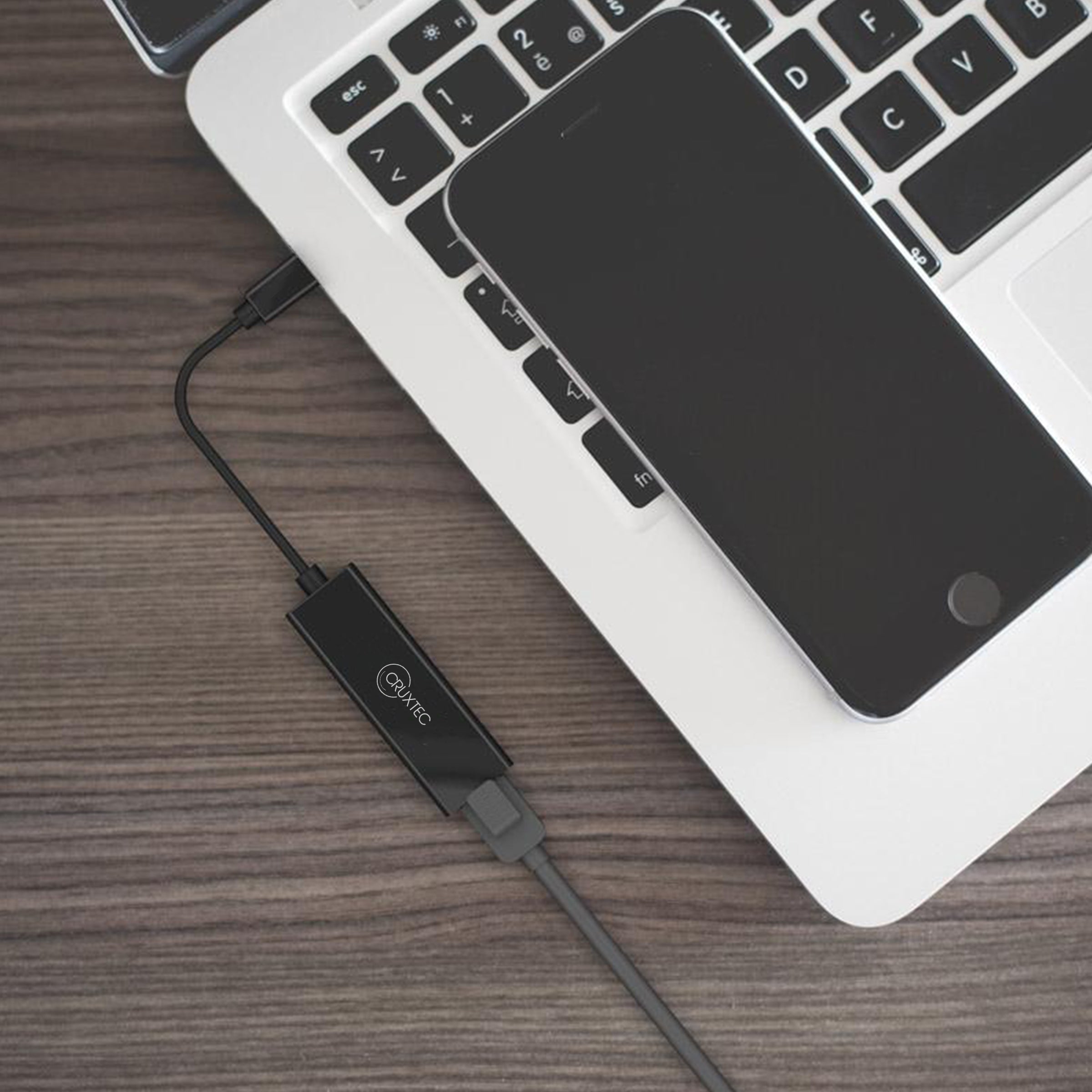Cruxtec USB-C to RJ45 Gigabit Ethernet Network Adapter image