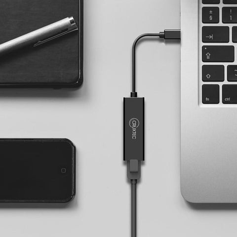 Cruxtec USB-C to RJ45 Gigabit Ethernet Network Adapter image
