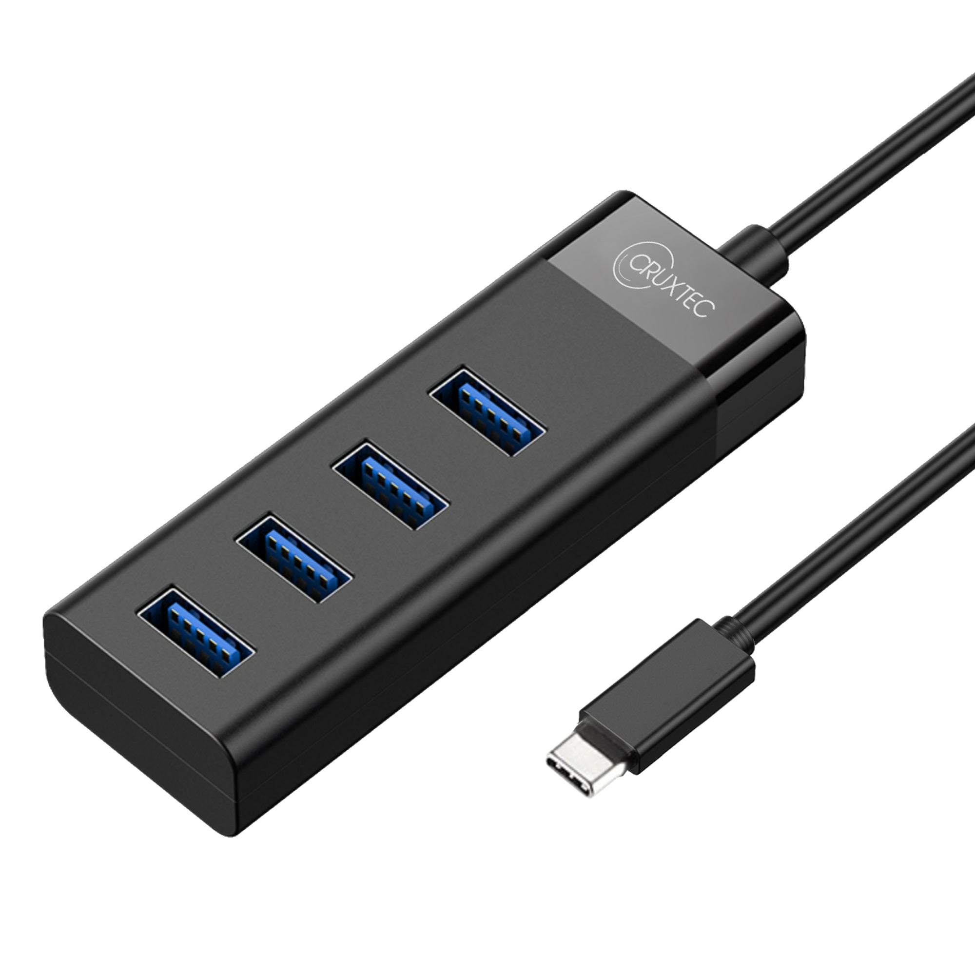 Cruxtec 4-Port High-Speed USB-C 3.0 Hub image
