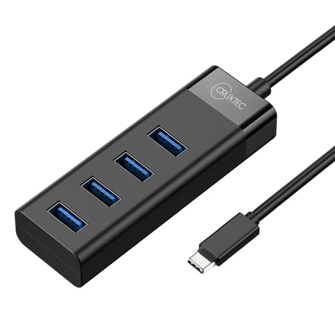 Cruxtec 4-Port High-Speed USB-C 3.0 Hub image