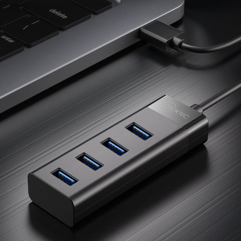 Cruxtec 4-Port High-Speed USB-C 3.0 Hub image