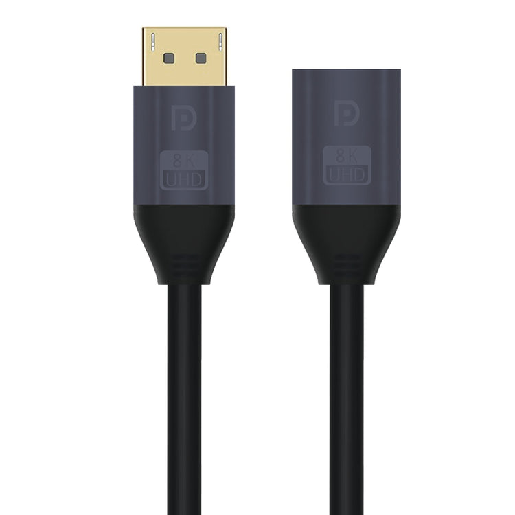 Cruxtec DisplayPort 1.4 Male to Female Extension Cable 8K@60Hz / 4K@120Hz (Black 50cm) image