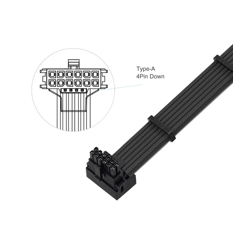 Cruxtec 600W PCIe 5.0 GPU Power Extension Cable Type B image