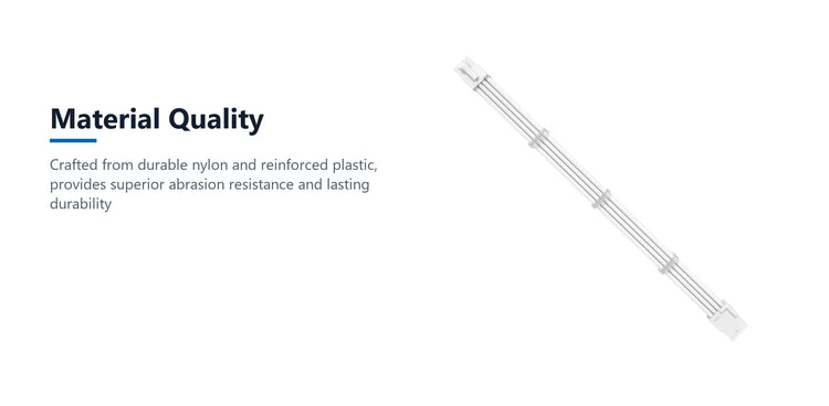 Cruxtec PCIe 8Pin Female to 6+2Pin Male Cable (White 35cm) material quality detail image with verified product information