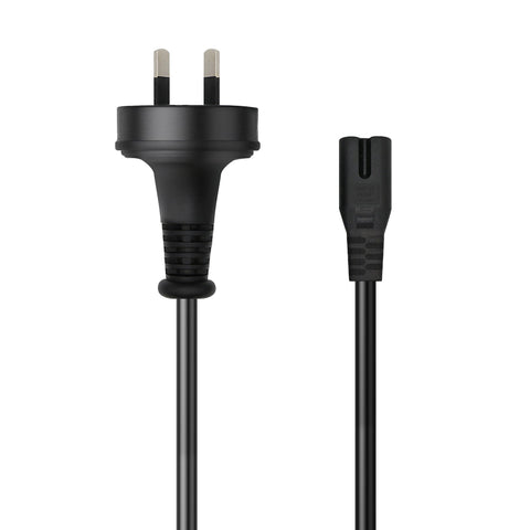 Cruxtec 2 Pin AU Male to Female IEC-C7 Power Cable (2m) image
