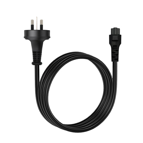 Cruxtec 3 Pin AU Male to Female IEC-C5 Power Cable (2m) image