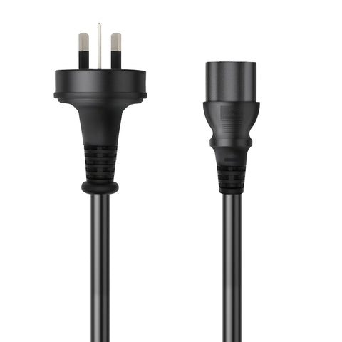 Cruxtec 3 Pin AU Male to Female IEC-C13 Power Cable (2m) image