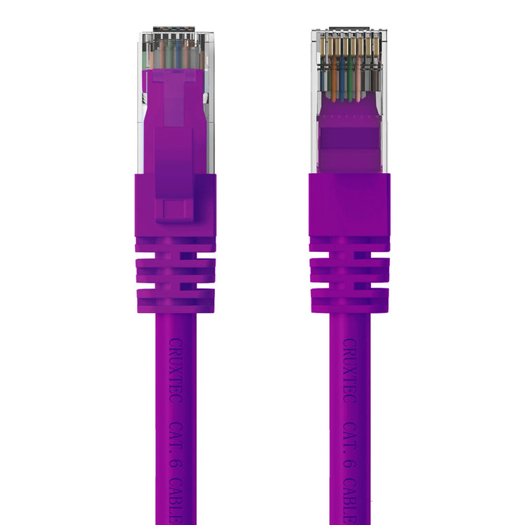 Cruxtec CAT6 UTP 10GbE Ethernet Cable (Purple 50cm) image