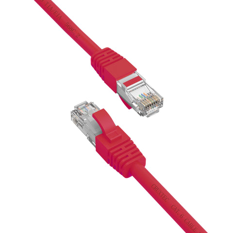 Cruxtec CAT6 UTP 10GbE Ethernet Cable (Red 5m) image
