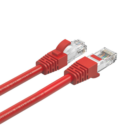 Cruxtec CAT6 UTP 10GbE Ethernet Cable (Red 5m) image