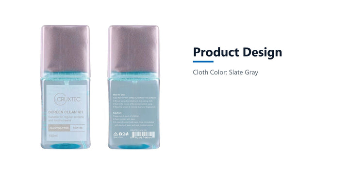Cruxtec Screen Cleaning Kit 150ml product design detail image with verified product information